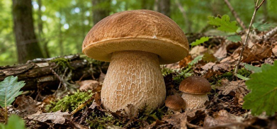 Bild 1 zum Beitrag mit dem Thema: Die bauchige Maulbeere (Boletus Reticulatus)